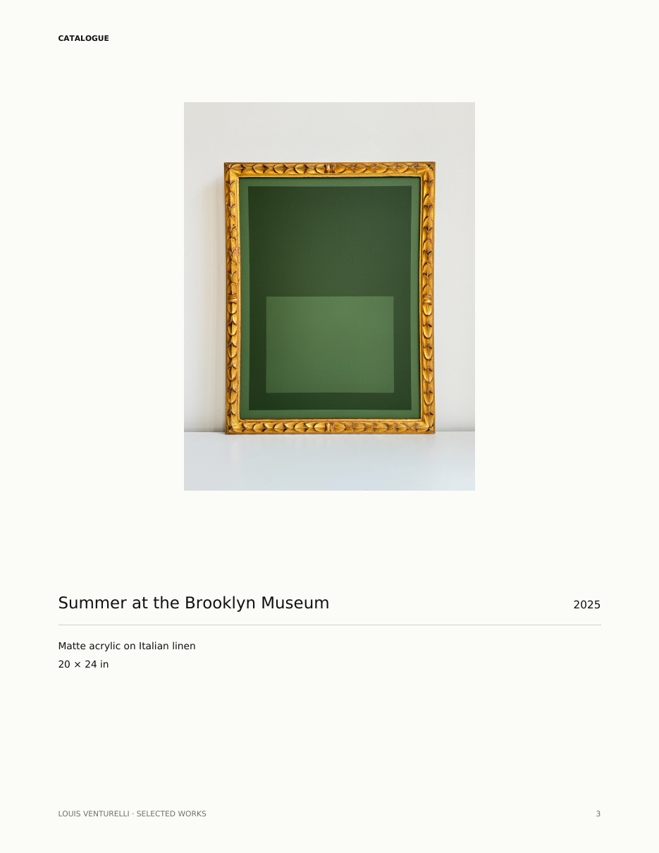 Second artwork page from a Catalogue portfolio export